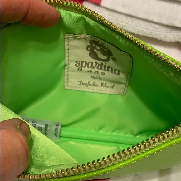 NWT wristlet Lime green by Spartina 449 - Picture 5 of 7